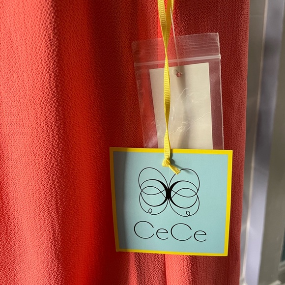 CeCe Women's Textured Coral Tank Top Size XXS New with Tag - Picture 4 of 8